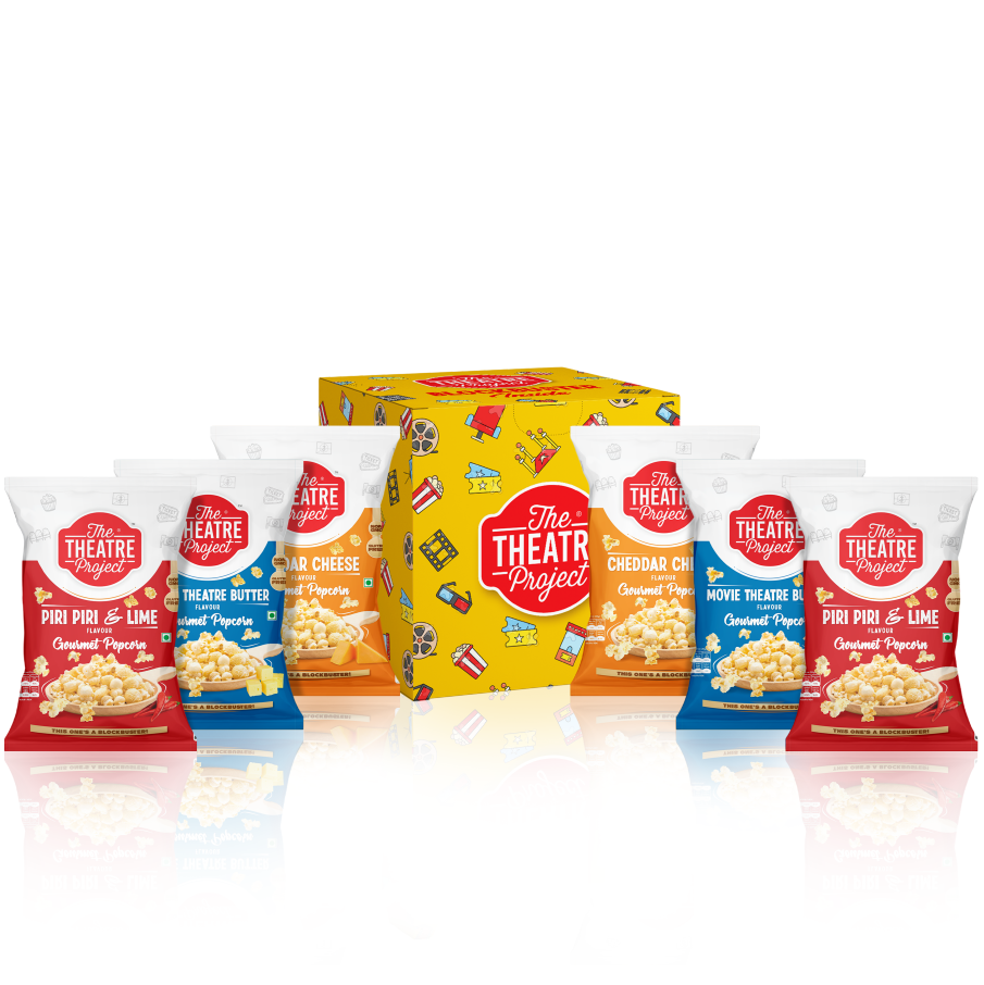 Flavoured Mix Popcorn - Box of 6