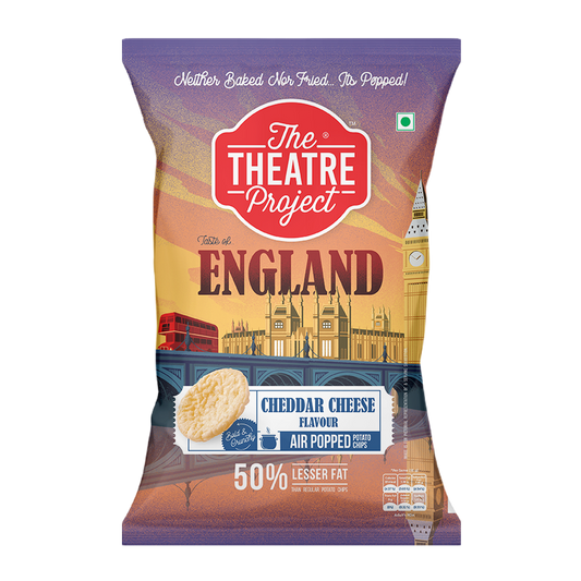 England Cheddar Cheese - Air Popped Chips - Healthy